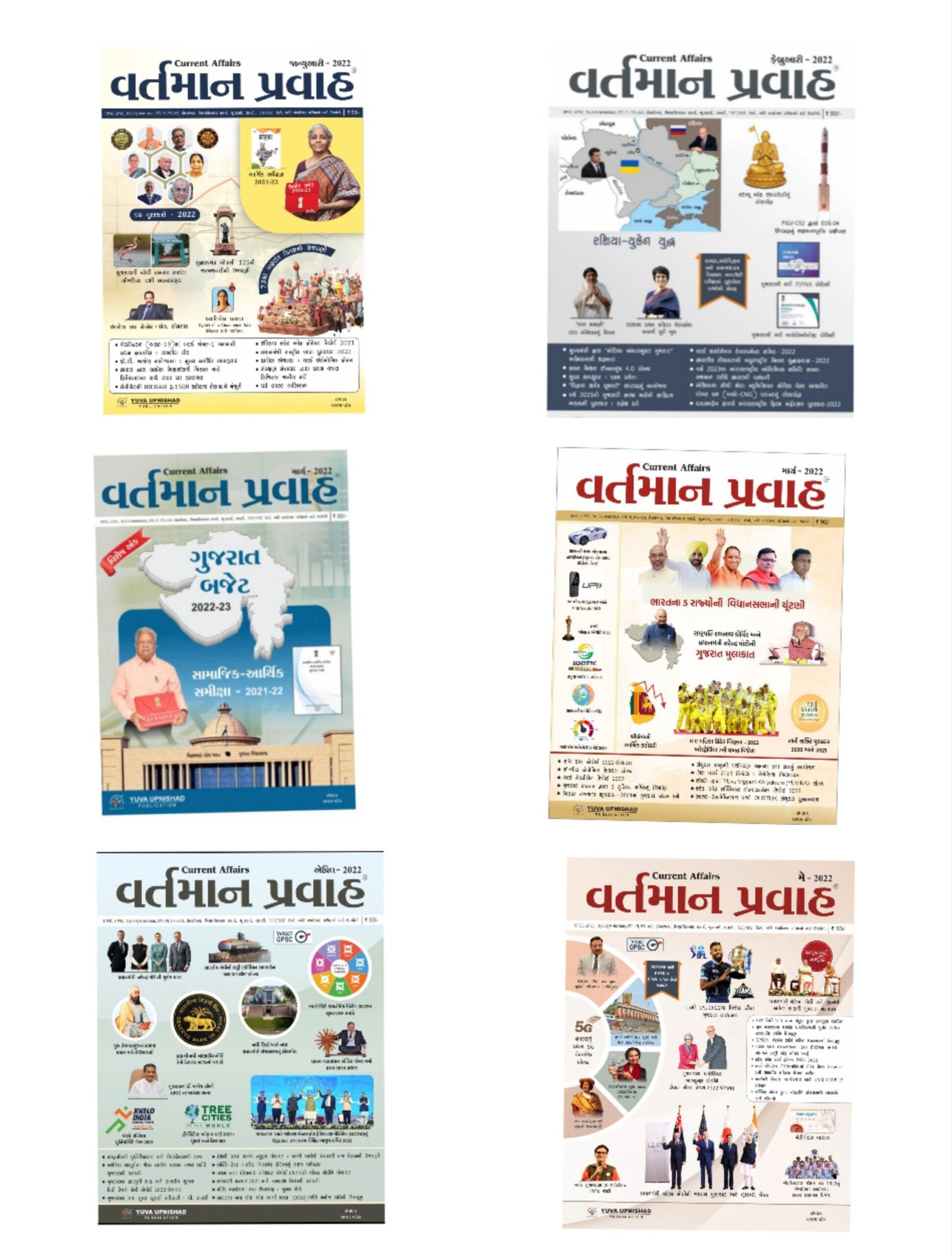 Yuva Upnishad Current Affairs (January to June – Total 7 Current Affairs Magazine)